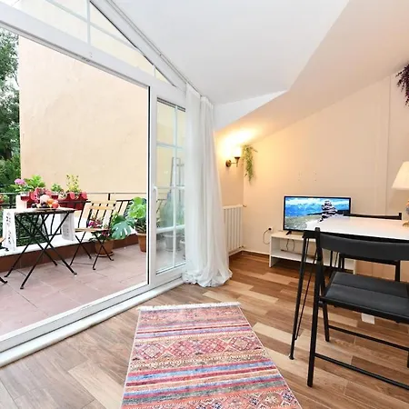 公寓 Private Terrace Ac Bright Flat Galata