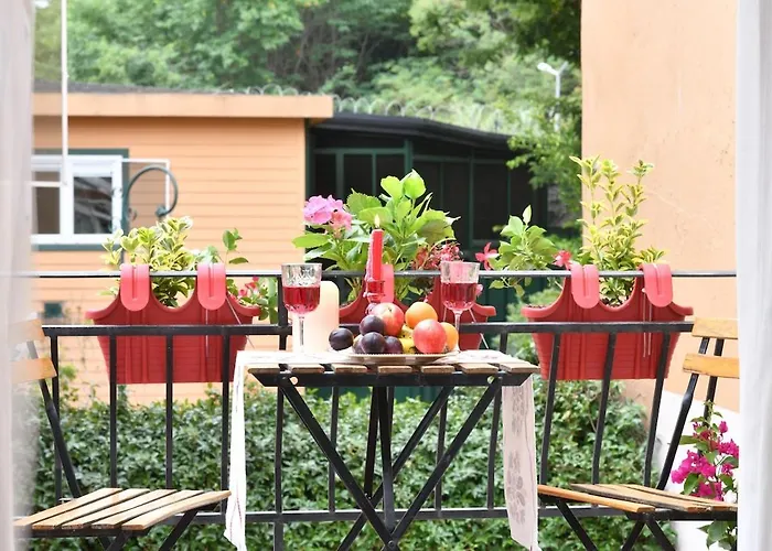 Апартаменты Private Terrace Ac Bright Flat Galata