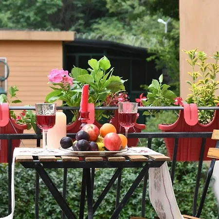 Private Terrace Ac Bright Flat Galata * Isztambul